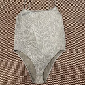 LADIES LAYERING BODYSUIT LIGHT GREEN SIZE LARGE